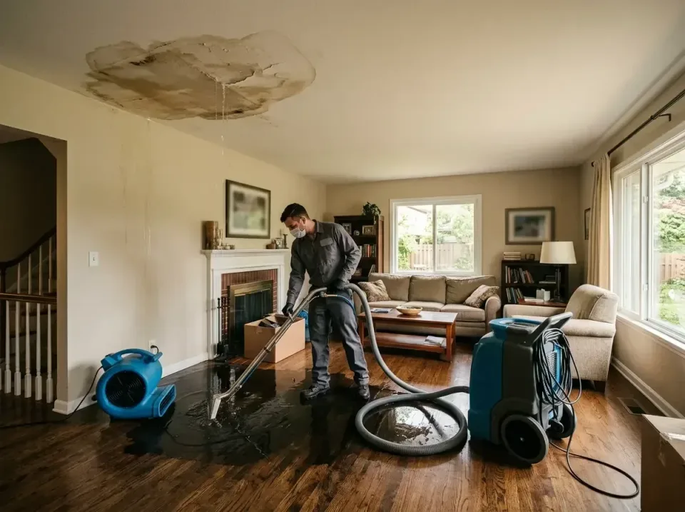 attic-pipe-burst-ceiling-drip-008 — frequently asked questions, Water Damage Restoration & Carpet Care in Princeton, KY